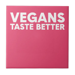 Azulejo Atractivo Vegano