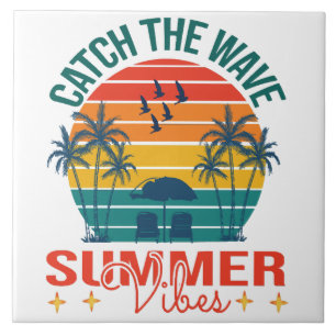 Azulejo Atrapa la Ola Vibraciones de Verano