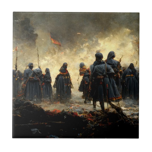 Azulejo Attack the place (Frente)