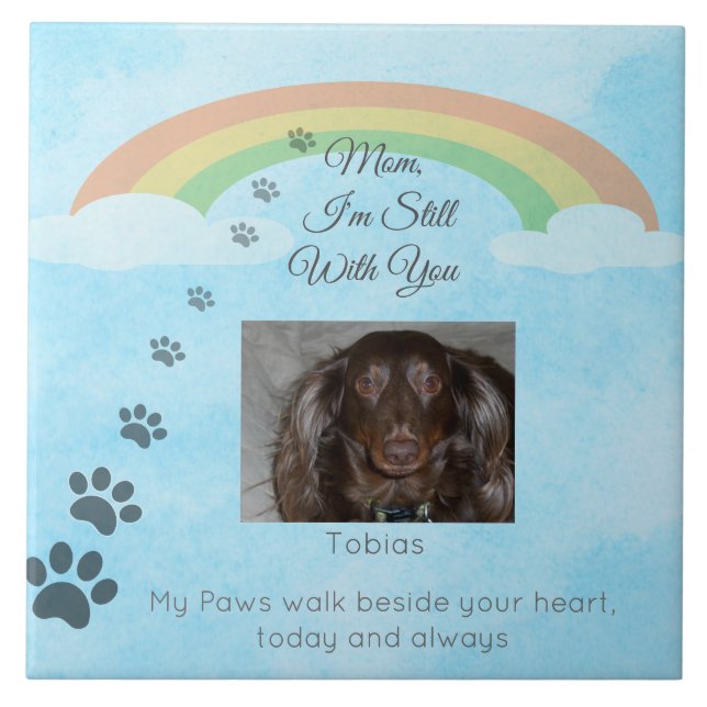 Azulejo Aún Contigo Mamá (Frente)