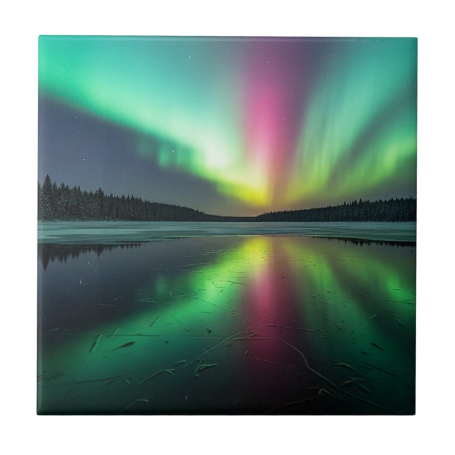 Azulejo Aurora boreal (Frente)