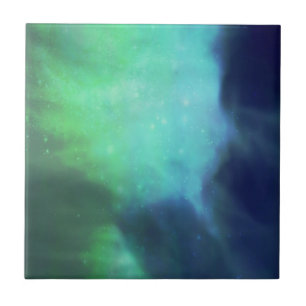 Azulejo Aurora boreal/aurora Borealis