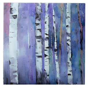 Azulejo Aurora entre los pájaros