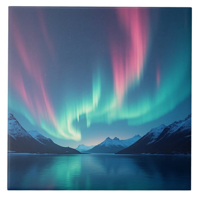 Azulejo Aurora islandesa (Frente)