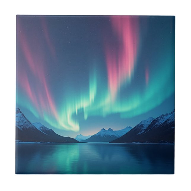 Azulejo Aurora islandesa (Frente)