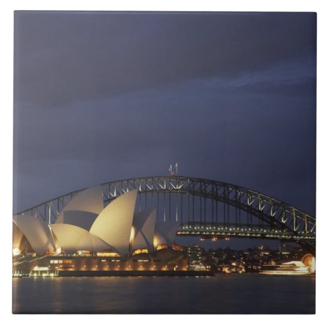 Azulejo Australia, Nueva Gales del Sur, Sydney, Sydney Ope (Frente)