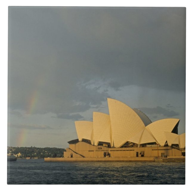 Azulejo Australia, Sydney, Ópera de Sydney, (Frente)