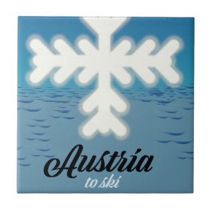 Azulejo Austria para esquiar