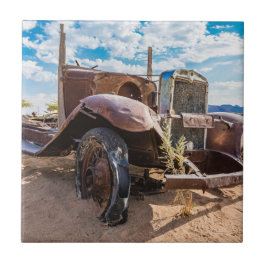 Azulejo Auto viejo y abandonado #3 en Solitaire, Namibia