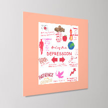 Afirmación positiva de arte en el muro