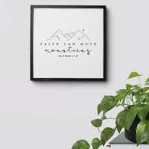 La fe puede mover montañas