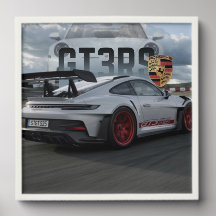 Póster de coche deportivo de alto rendimiento – Su