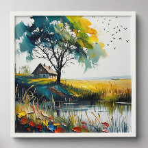 Verano sereno: Paisaje -