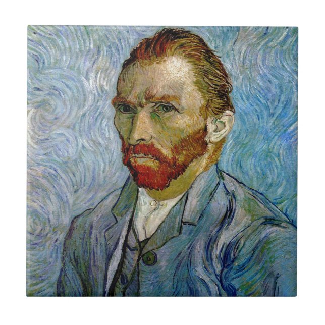 Azulejo Autoretrato Van Gogh (Frente)