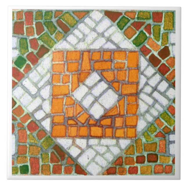 Azulejo AUTUMN MOSAIC 6x6 Tile cerámico (Frente)