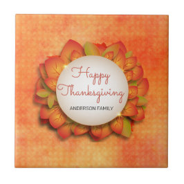 Azulejo Autumn Wreath