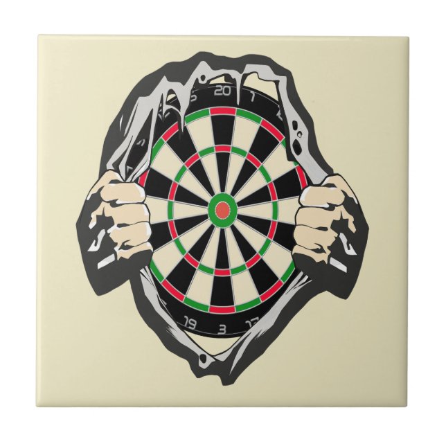 Azulejo Avance hacia el Bullseye - Ultimate Dartboard (Frente)