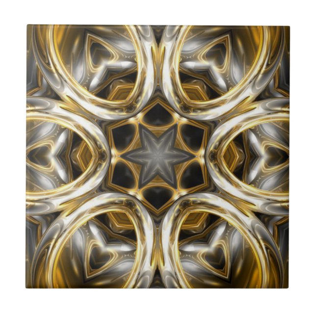 Azulejo Avant - Garde ~ Diseño 002 ~ De La Crucible ~ (Frente)