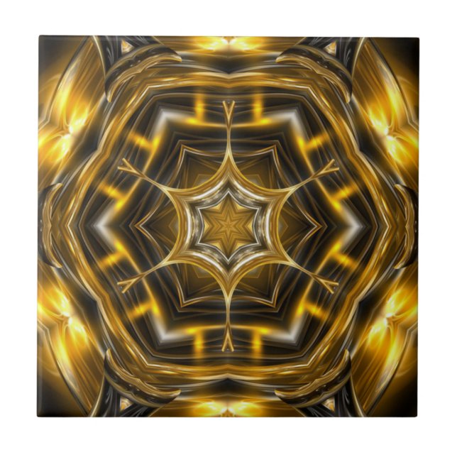 Azulejo Avant - Garde ~ Diseño 007 ~ De La Crucible ~ (Frente)