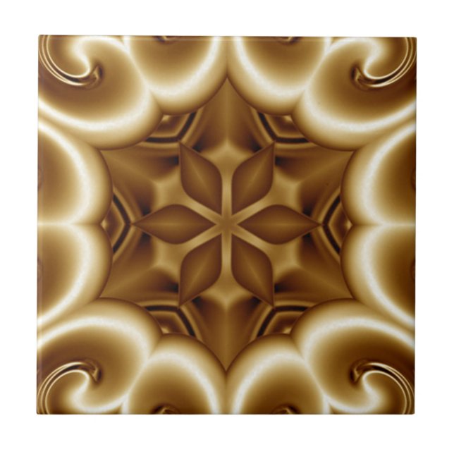 Azulejo Avant-Garde ~ Oro ~ Oro cepillado 03 A ~ ~ (Frente)