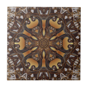 Azulejo Avant-Garde, Oro toscano/Russet, Toscana 043-B ~