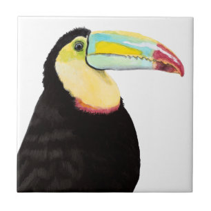 Azulejo Ave Tropical Turca