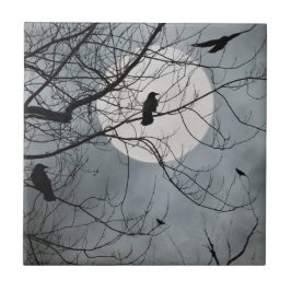 Azulejo Aves celestes Tile cerámico