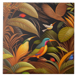 Azulejo Aves Tropicales Tile Cerámico