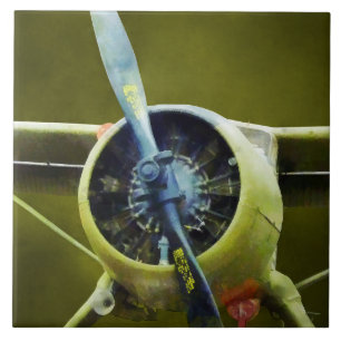 Azulejo Avión - castor DeHavilland U-6A