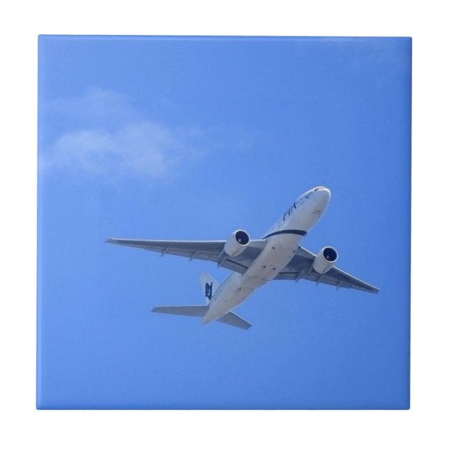 Azulejo Avión comercial (Frente)