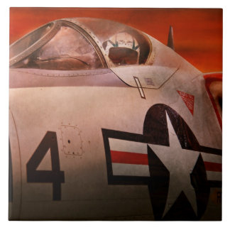 Azulejo Avión - Piloto - Fuerza Aérea - Vete a por ellos T