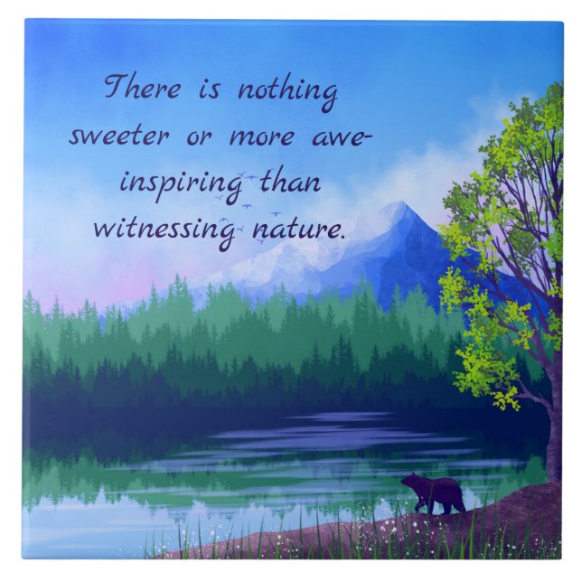 AZULEJO AWESOME NATURE DECORATIVE TILE (Frente)