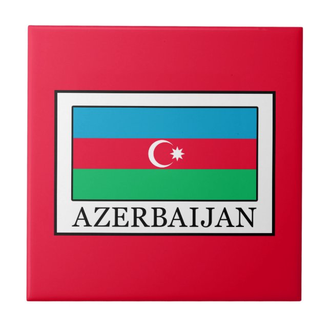 Azulejo Azerbaiyán (Frente)