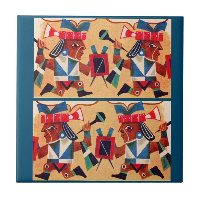 Azulejo Azteca Aztecs (Frente)