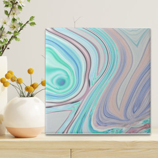 Azulejo azul acua menta verde lilo púrpura arcoiris pastel