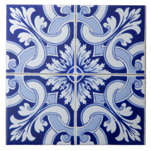 Azulejo Azul Azul portugués