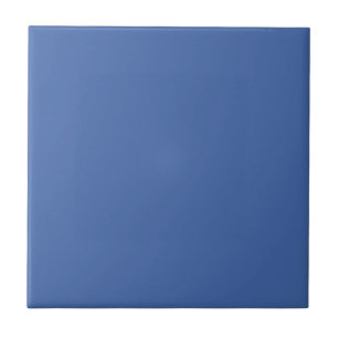 Azulejo Azul Cobalto Minimalista Elegante Color Sólido