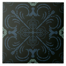 Azul de espuma marina mediterránea - acento de dec