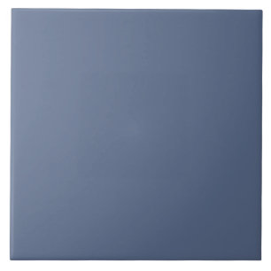 Azulejo Azul Índigo Claro Simple Sólido