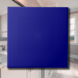 Azulejo Azul Marino Color Sólido | Clásico | Elegante