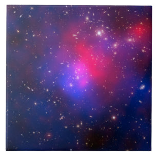 Azulejo Azul Marino con Foto Espacial Celeste Rosa Calient