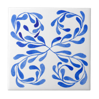 Azulejo Azul mediterráneo