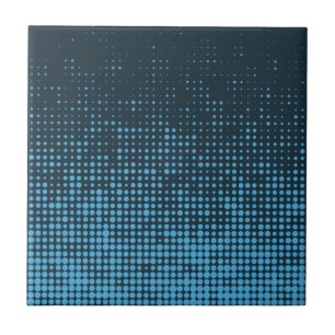 Azulejo Azul, moderno, retro, genial, tendencia patrón de