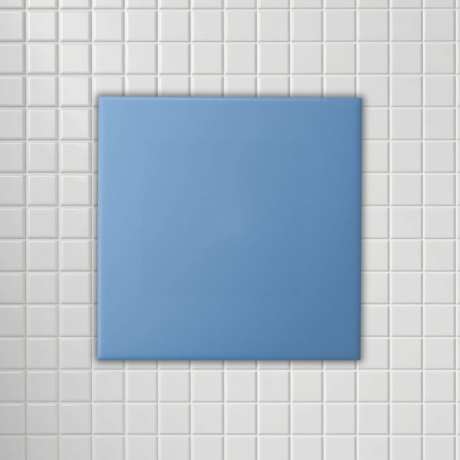 Azulejo Azul polvoriento sólido (Subido por el creador)
