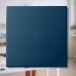 Azulejo Azul Prusiano Color Sólido | Clásico | Elegante