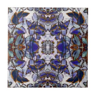 Azulejo Azules Azules Kaleidoscope Tile