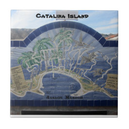AZULEJO AZULETE CERAMIC ISLAND DE CATALINA