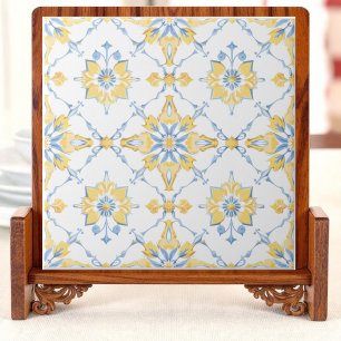 Azulejo Azure Blossom Tile