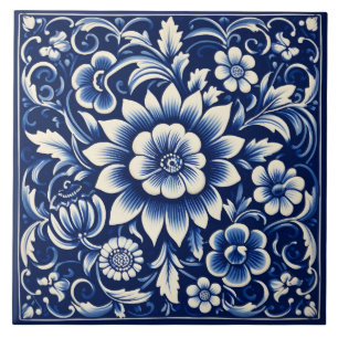 Azulejo Azure Mediterranean Style Tile