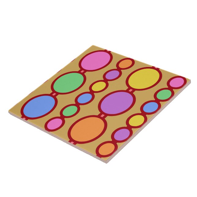 Azulejo Babes Beads Rojo brillante (Lado)